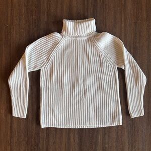 Eddie Bauer White Turtleneck